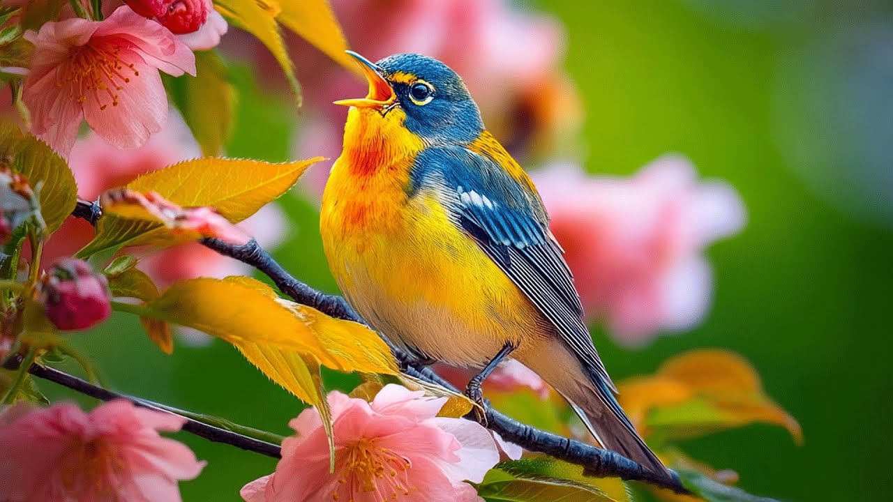 Relaxing Piano with Bird Sounds | Healing Music For Stress Relief | Study, Focus, and Relaxation