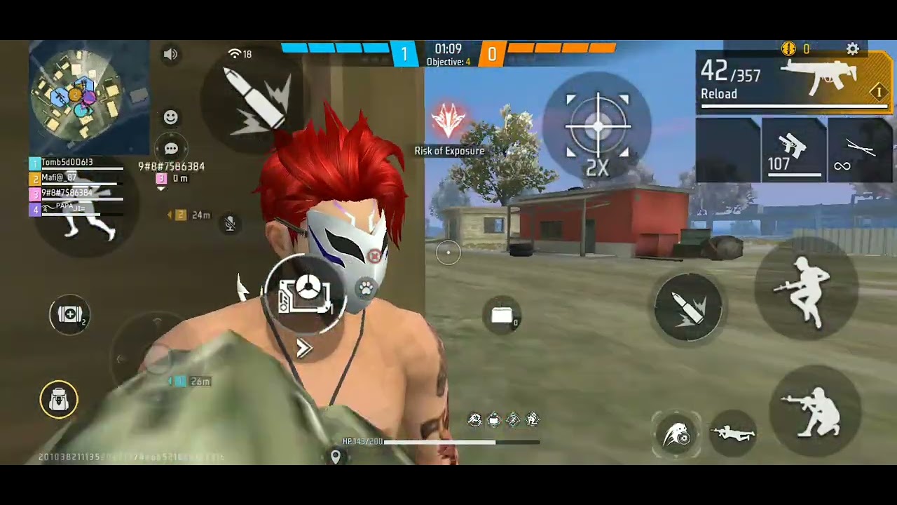 New free fire video cs-ranked 💥🔥🔥