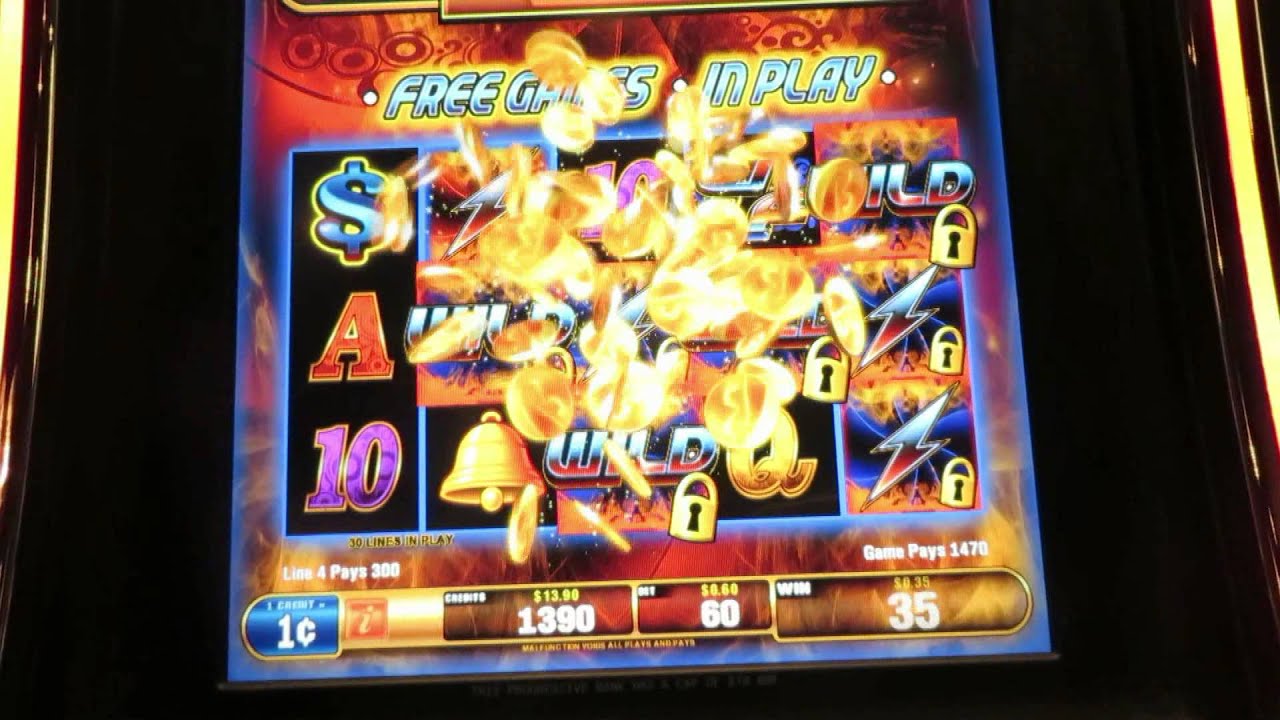 Bally - Wild Flash!  Free Spins Bonus!  Locking Wilds!  Over 100x!