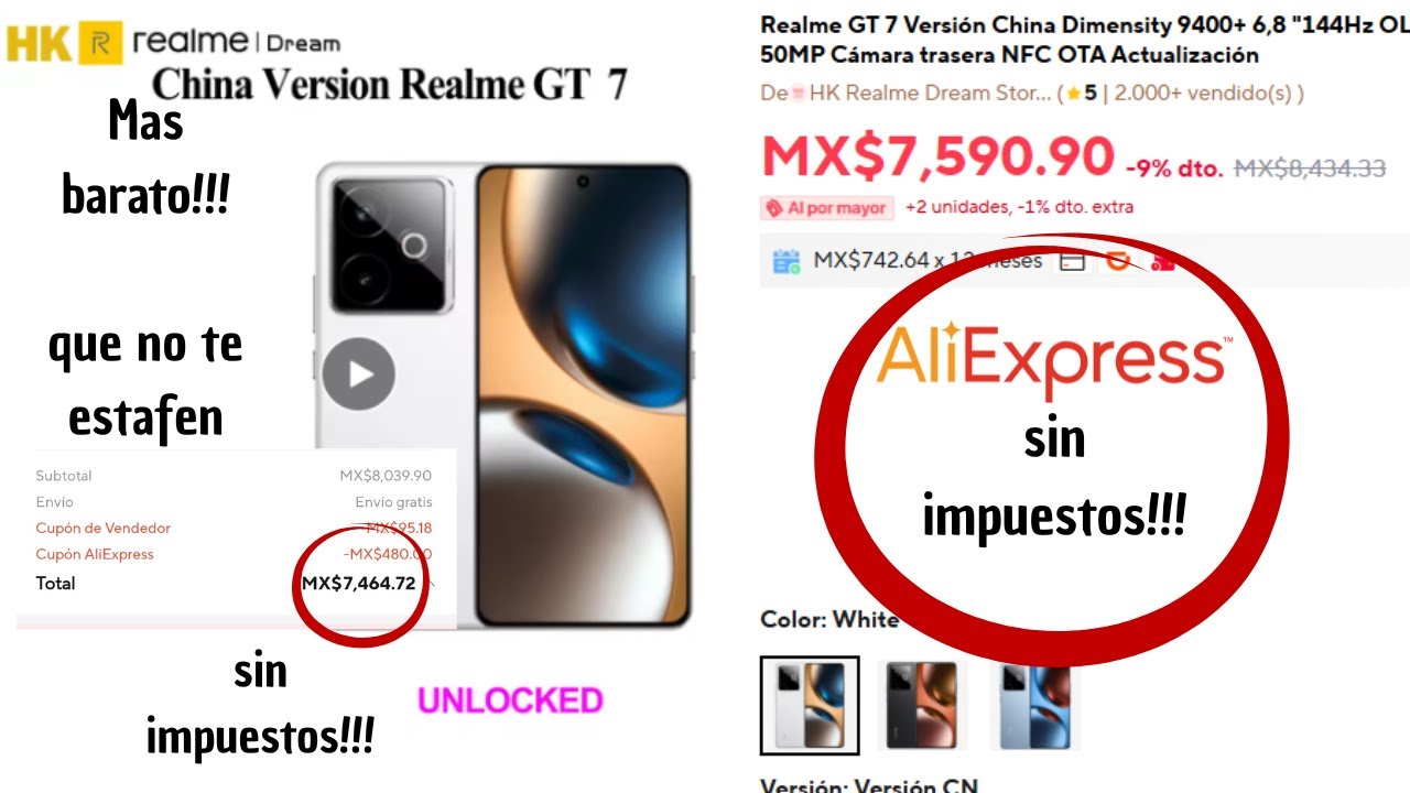 Como comprar tel&eacute;fonos en aliexpress (BARATO)