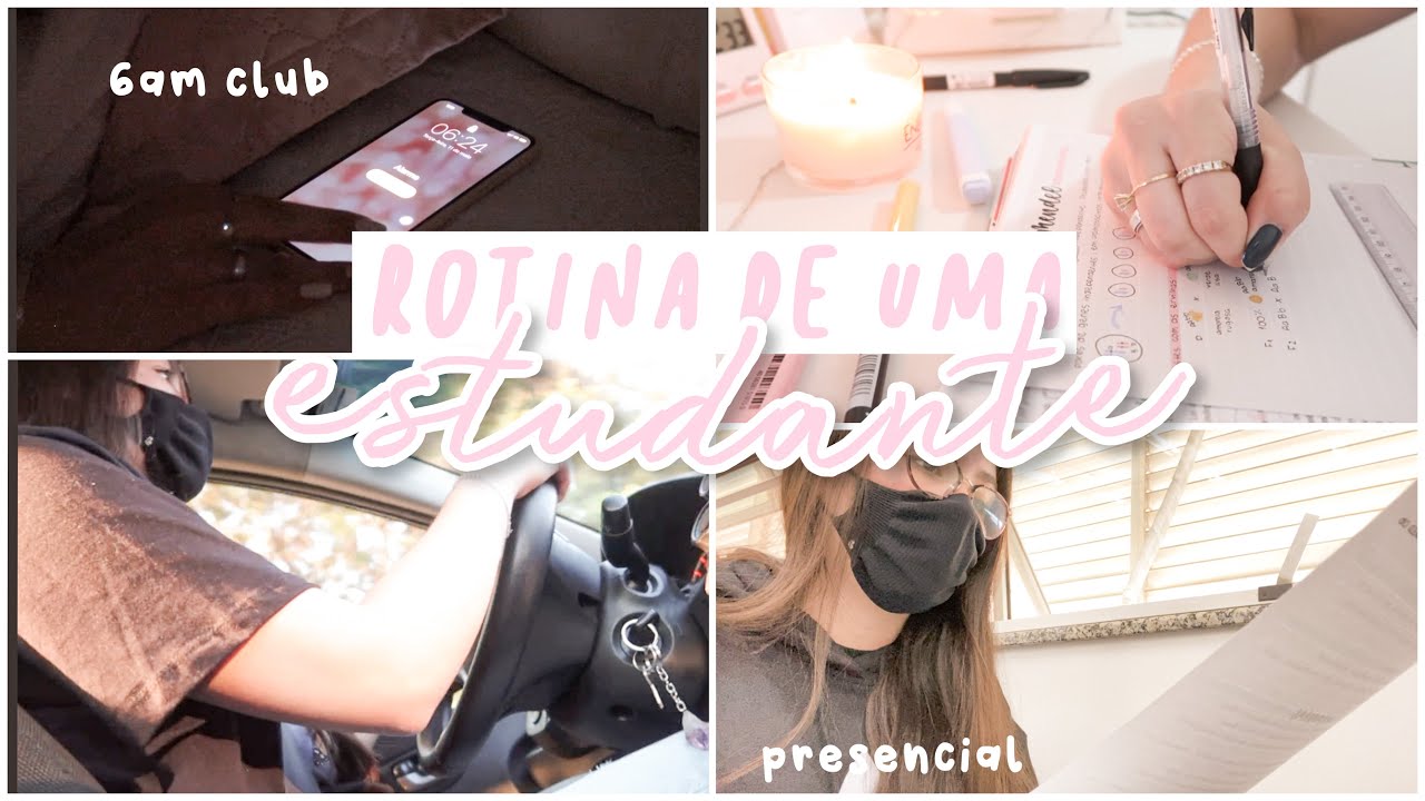 rotina de uma estudante | rotina da manhã + aulas presenciais