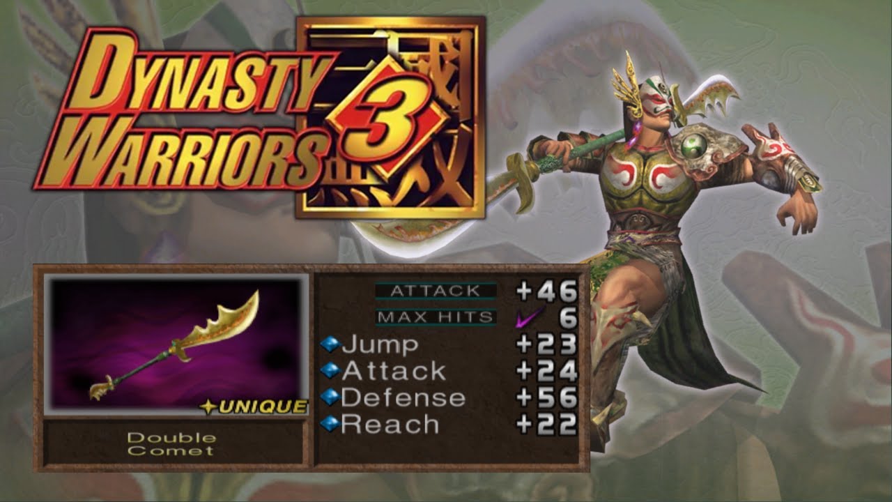 Wei Yan - 4th Weapon | Dynasty Warriors 3 (4K, 60fps)