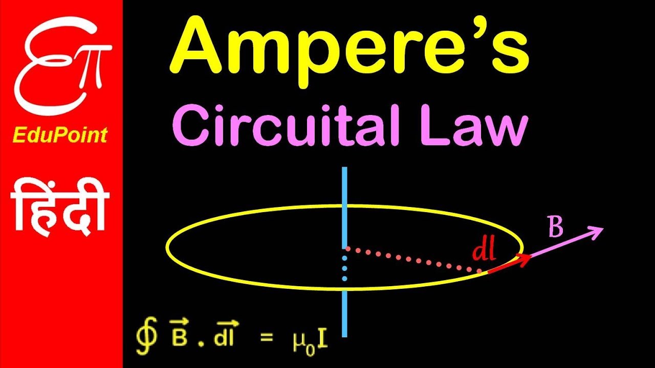 Ampere's Circuital law | Video in Hindi | EduPoint