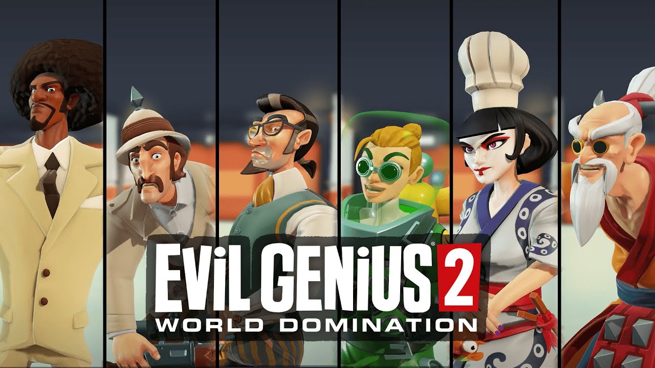 Evil Genius 2 - All Henchmen Side Stories (Jubei, Sir Daniel, Fugu + More!) 4K