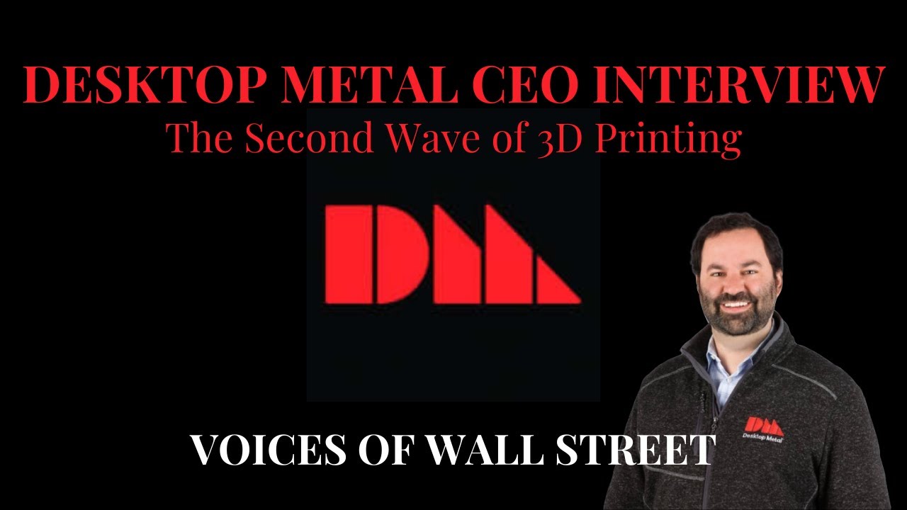 Desktop Metal CEO Says 3D Printing Now is Like eCommerce in the 1990s