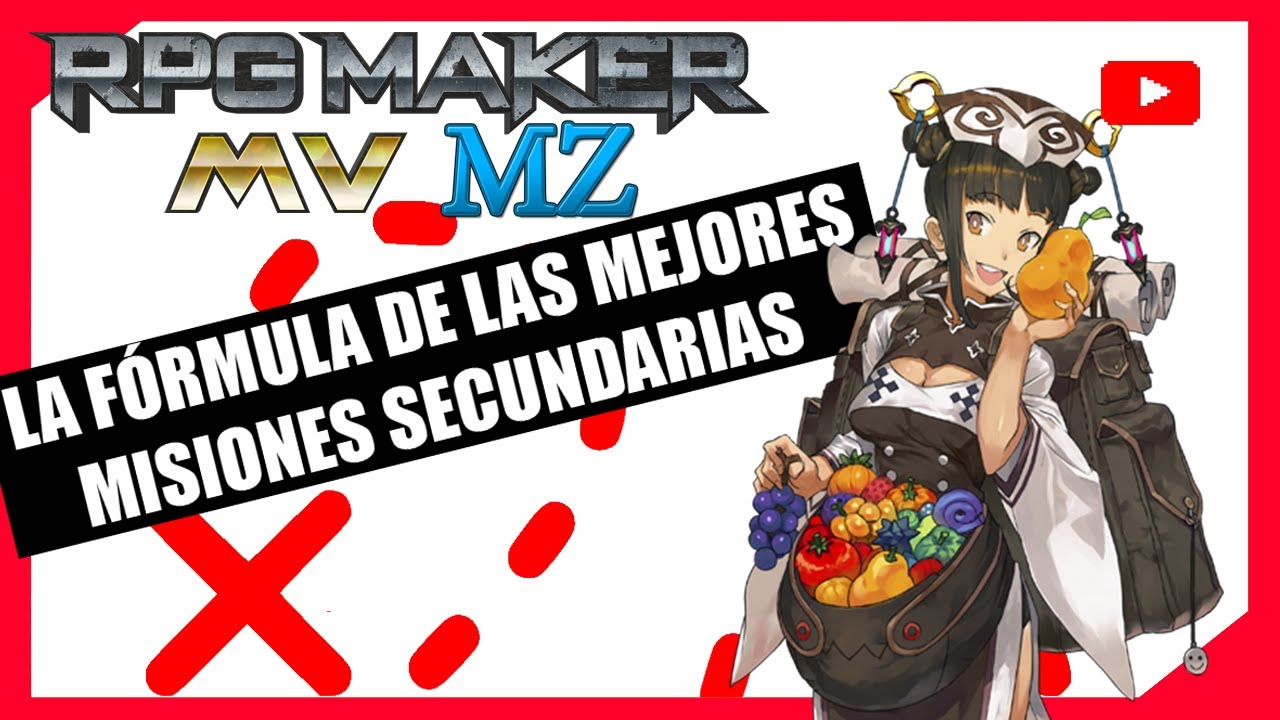 Misiones secundarias de ✨CALIDAD - Creando GRANDES HISTORIAS en RPG Maker MV/MZ
