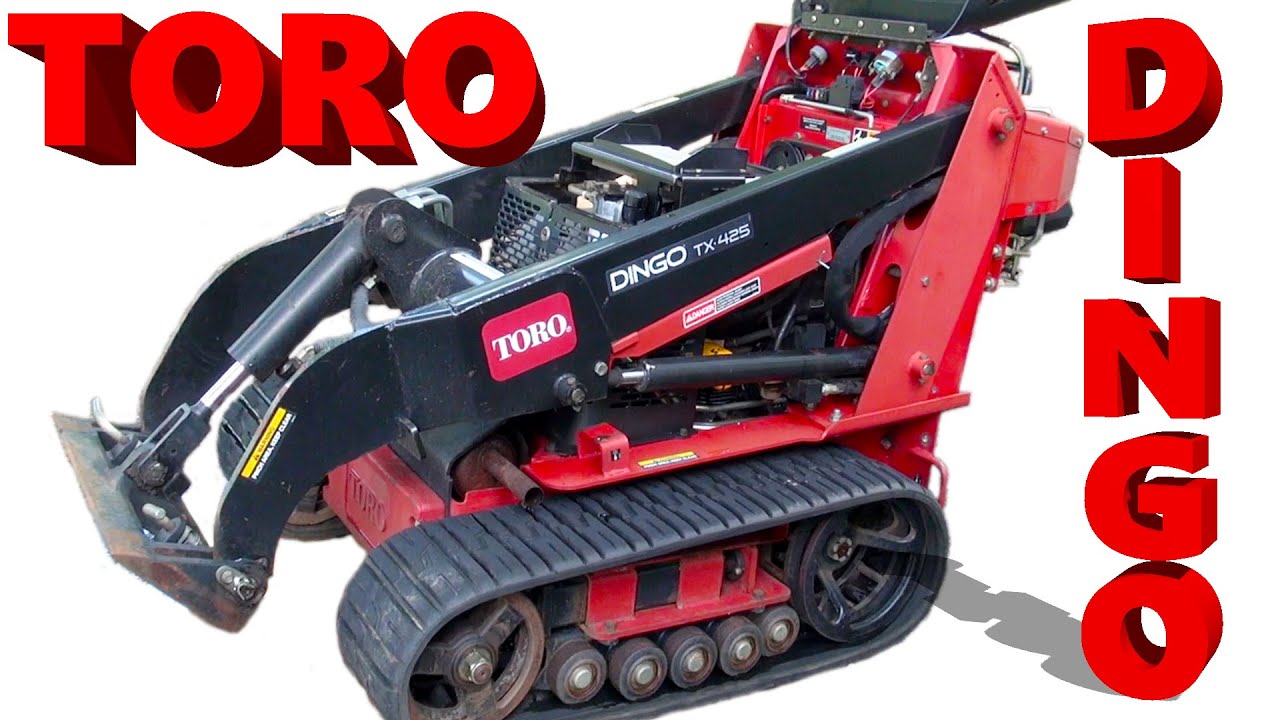 TORO DINGO MAINTENANCE