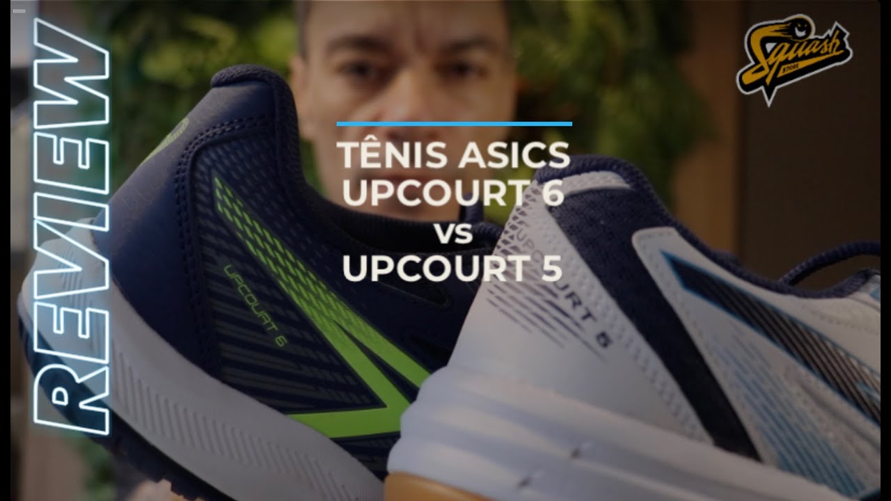 Review Comparação novo tênis Asics Upcourt 6 vs Upcourt 5