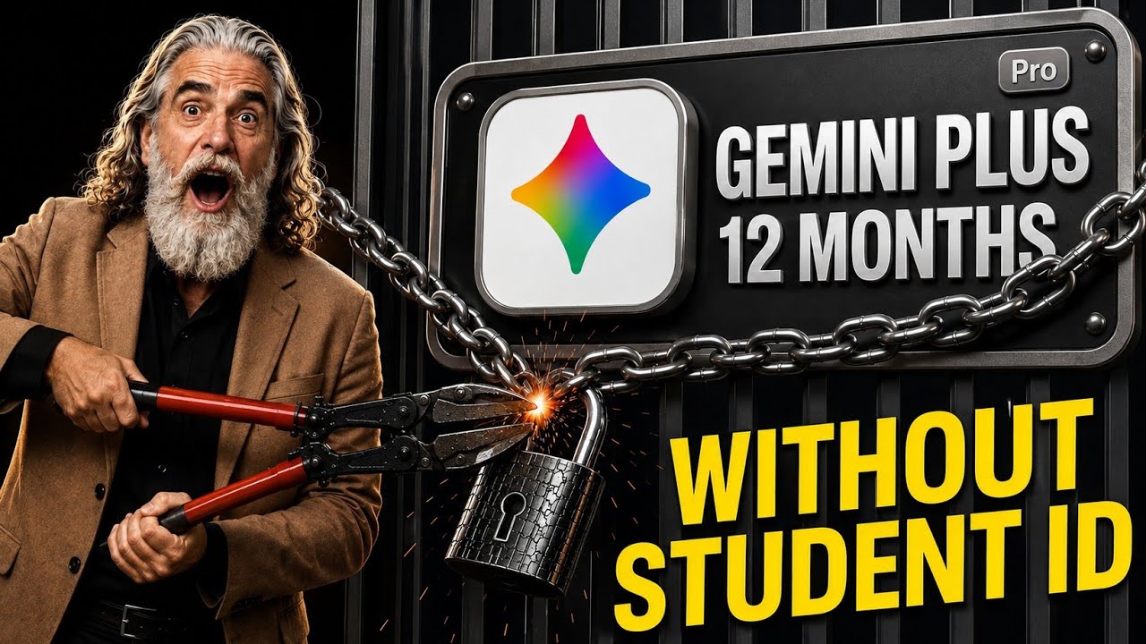 Get Gemini AI Plus 12 Months Without Student ID (Veo 3, Google Flow) Free & Unlimited