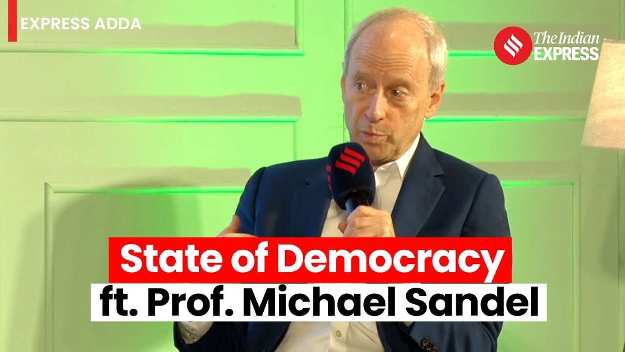 Is Democracy Well & Thriving? Prof. Michael Sandel Answers | Express Adda