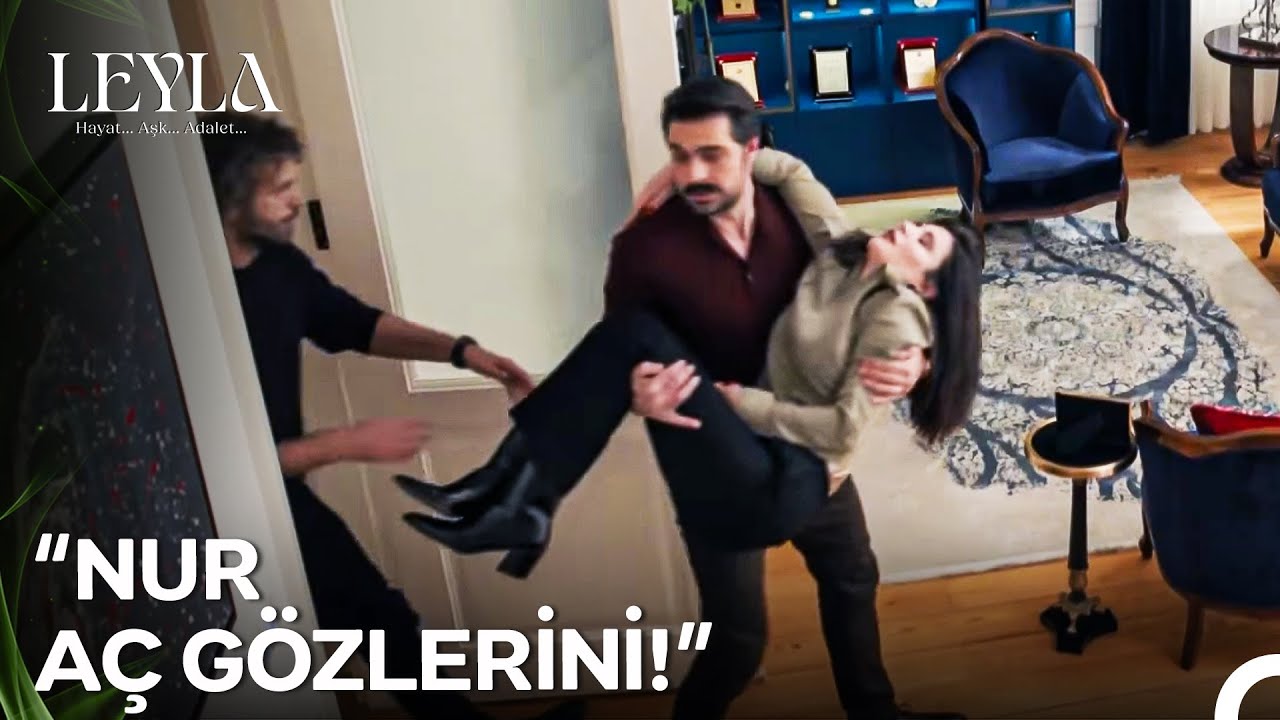 Gazetecilerin Soruları Sonrası Nur BAYILDI - Leyla: Hayat...Aşk...Adalet... 11. Bölüm