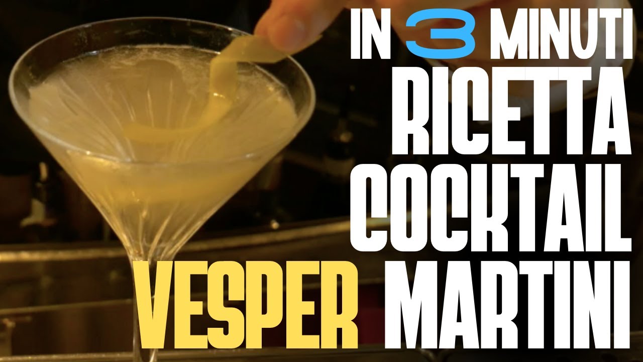 Vesper Martini: La STORIA di un VESPER LYND - Ricetta e Preparazione | Italian Bartender