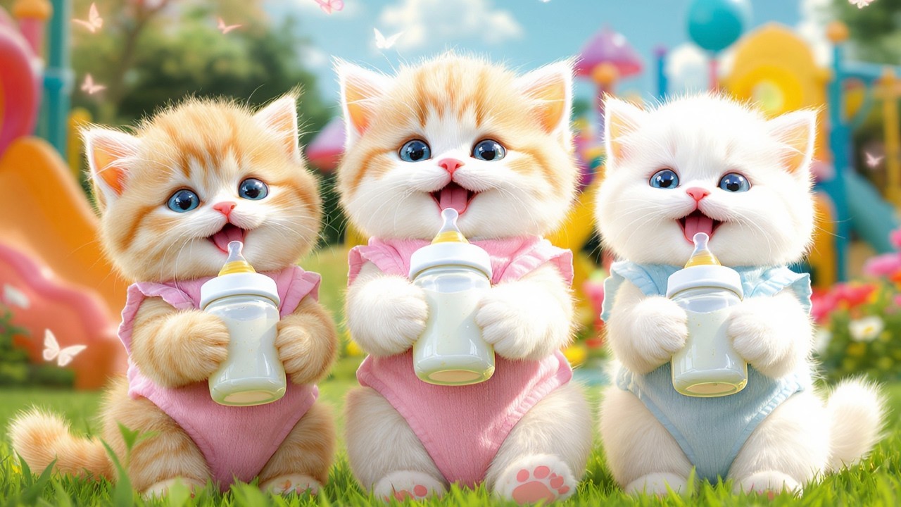 Kucing Joget Pok Ame ame Cilukba | Kucing Lucu | Pok Ame Ame Belalang Kupu kupu Cilukba - Cat Dance
