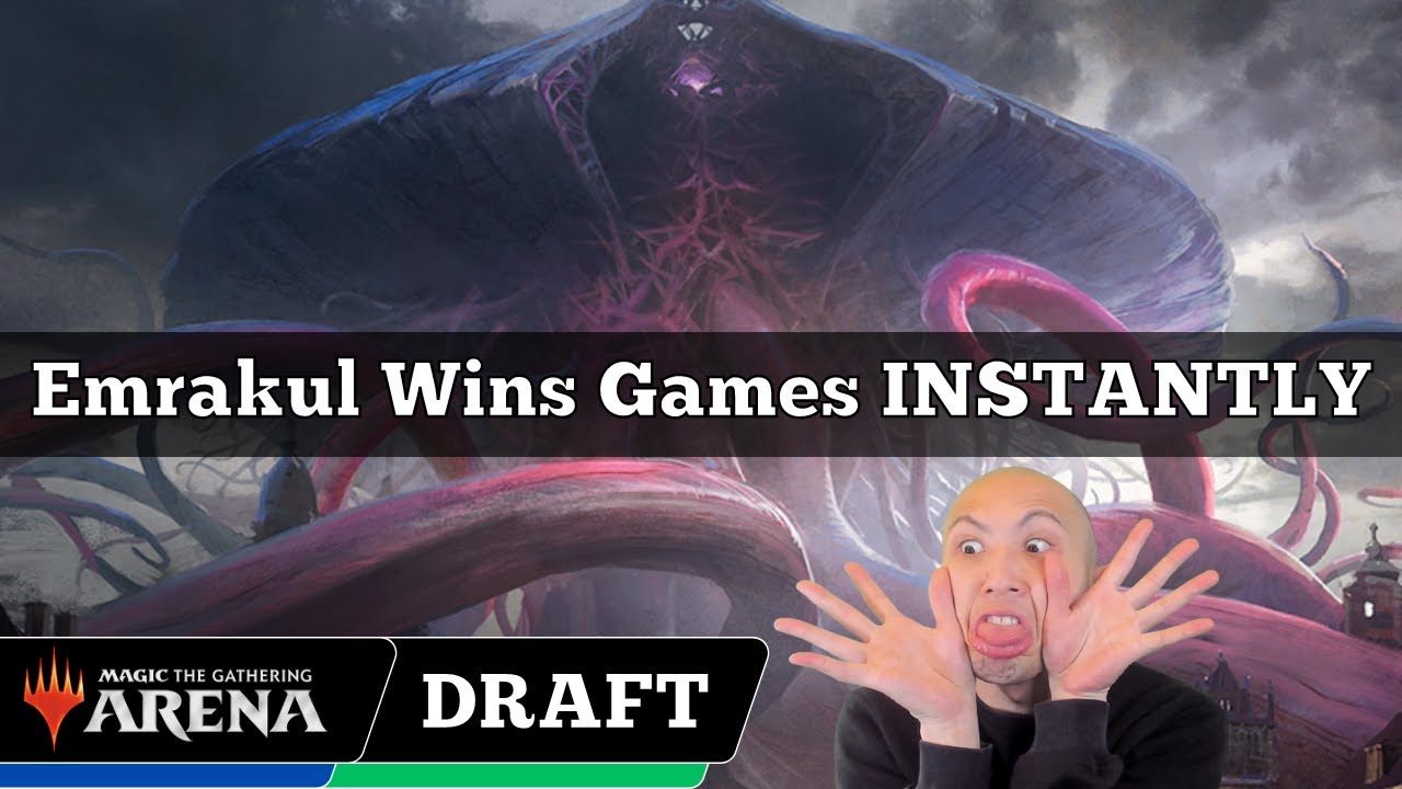 Emrakul Wins Games INSTANTLY | Chromatic Cube Draft | MTG Arena