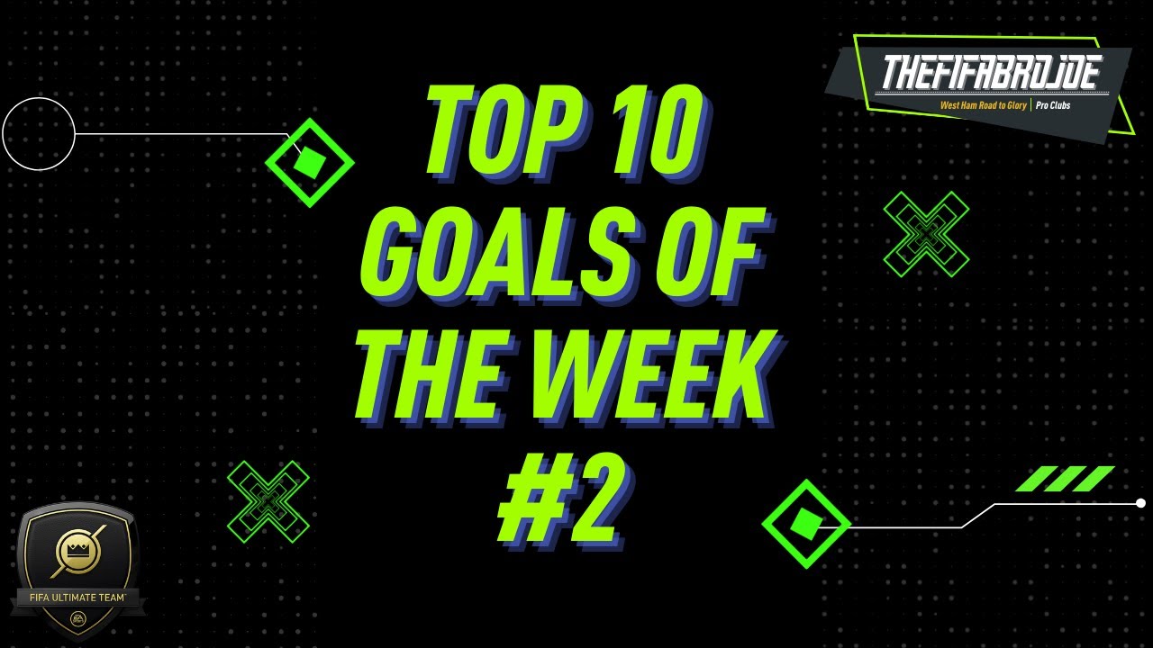 Top 10 Goals of the Week #2 - FIFA 22 Ultimate Team