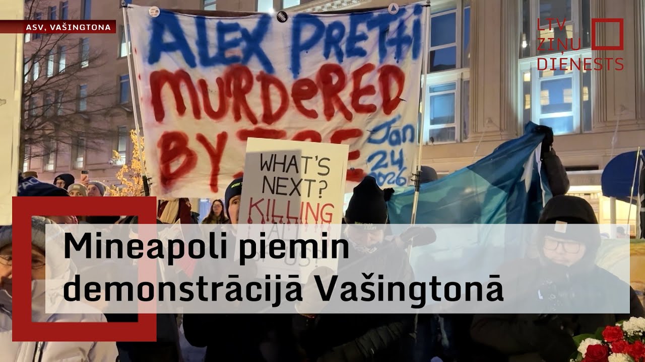 Vašingtonā pulcējas demonstrācijā pret imigrācijas aģentu reidiem