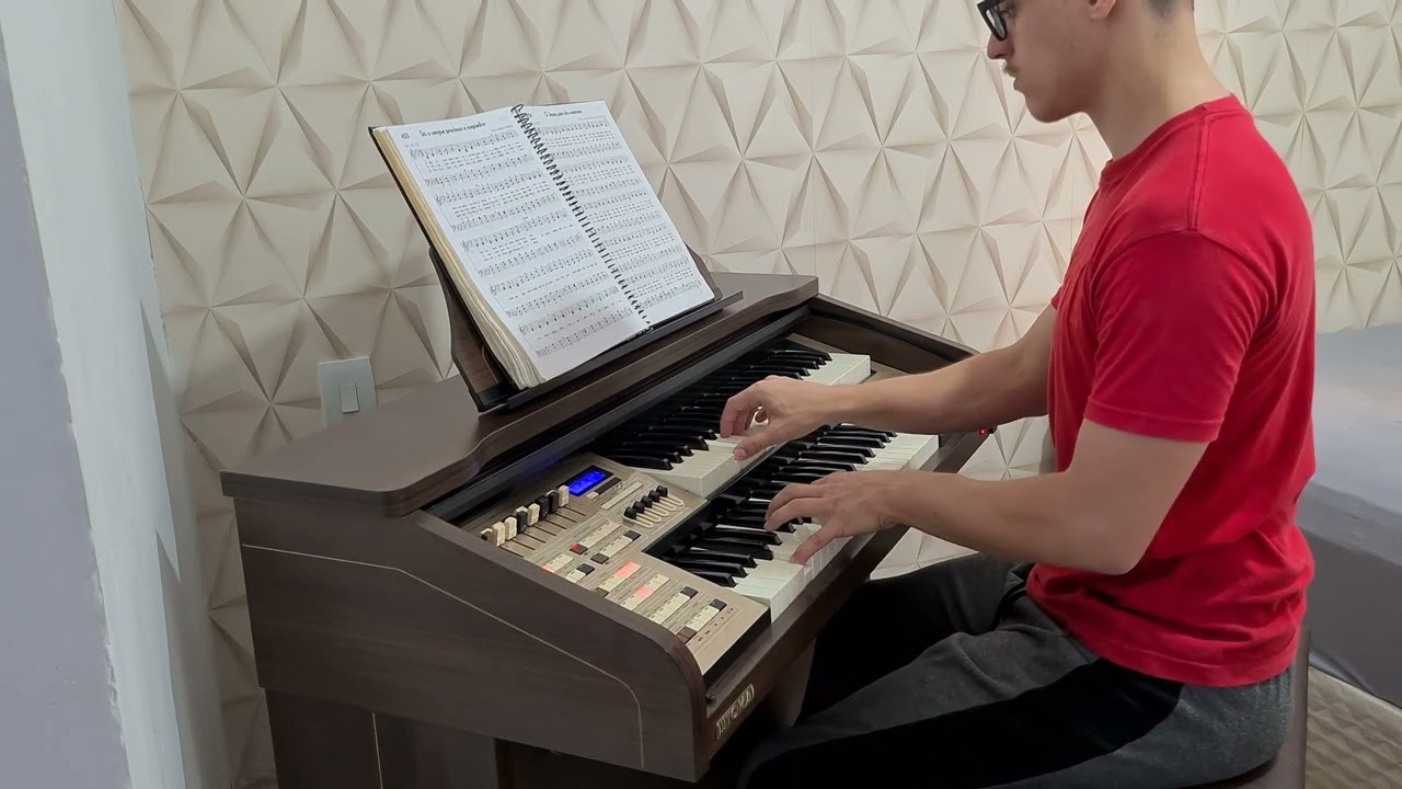 Hinário 5 - Culto - Hino 424 - Oh! Jesus, por nós morreste - Órgão Tokai MD-10 EVO