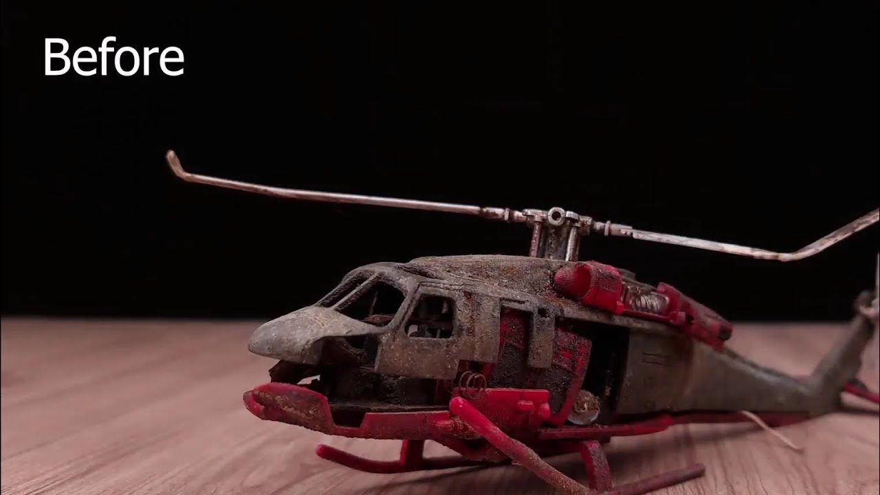 Destroyed Helicopter Brought Back to Life | Full Restoration Process