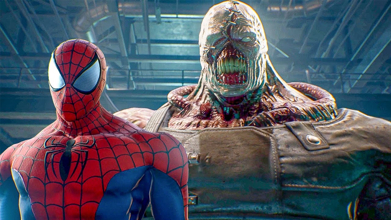 Spider-Man Meets Nemesis and M.O.D.O.K. - Marvel vs Capcom: Infinite