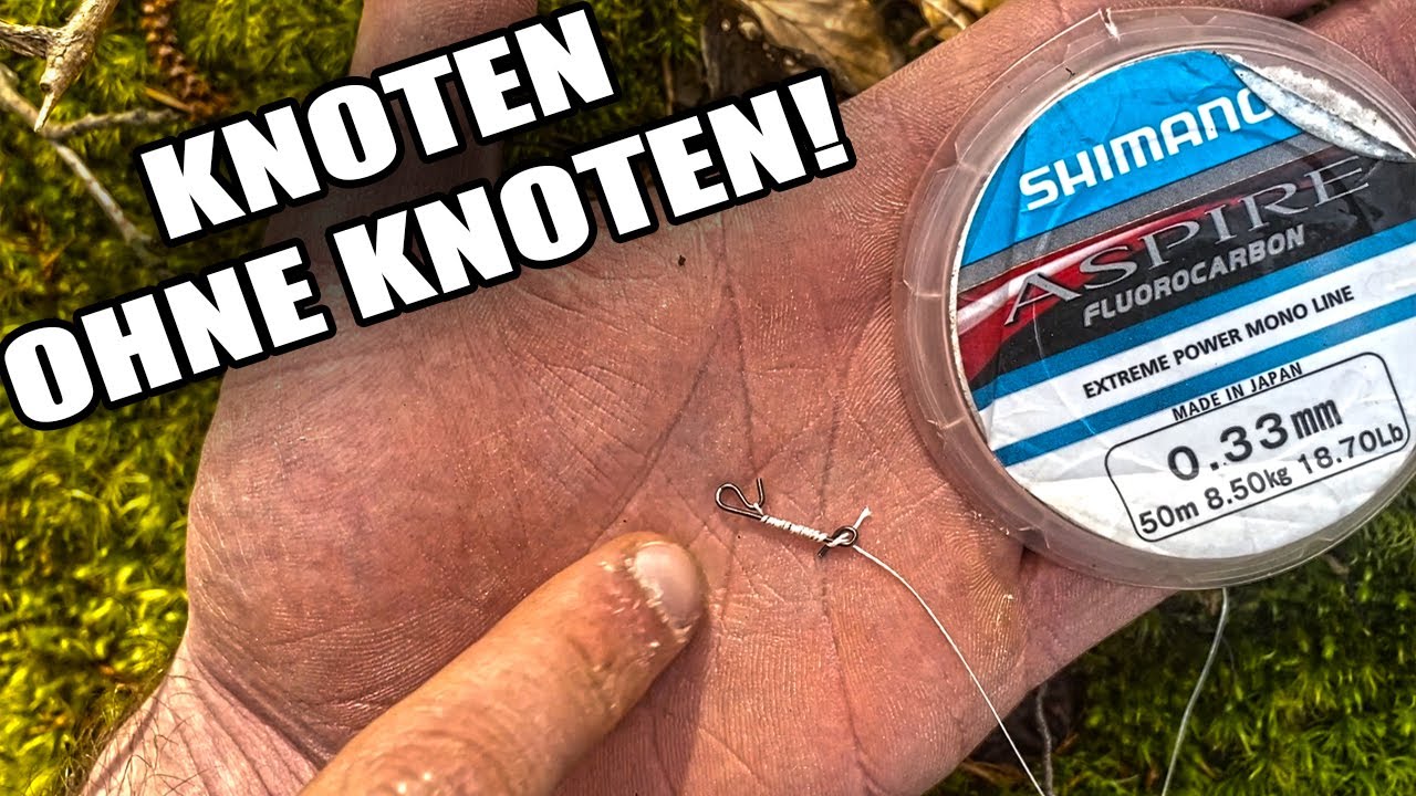 No knot Verbinder - Anleitung zum Knotenlosverbinder binden