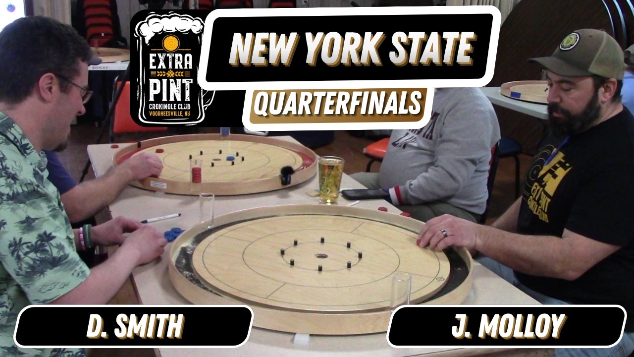 New York State Singles Crokinole Championship 2026 Smith VS Molloy
