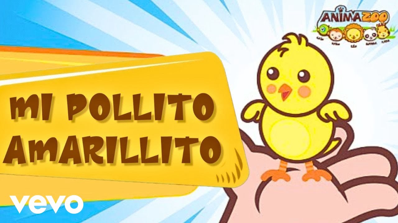 Animazoo - Mi Pollito Amarillito 🐥 Divertida Canción Infantil Cantar y Bailar con Animales