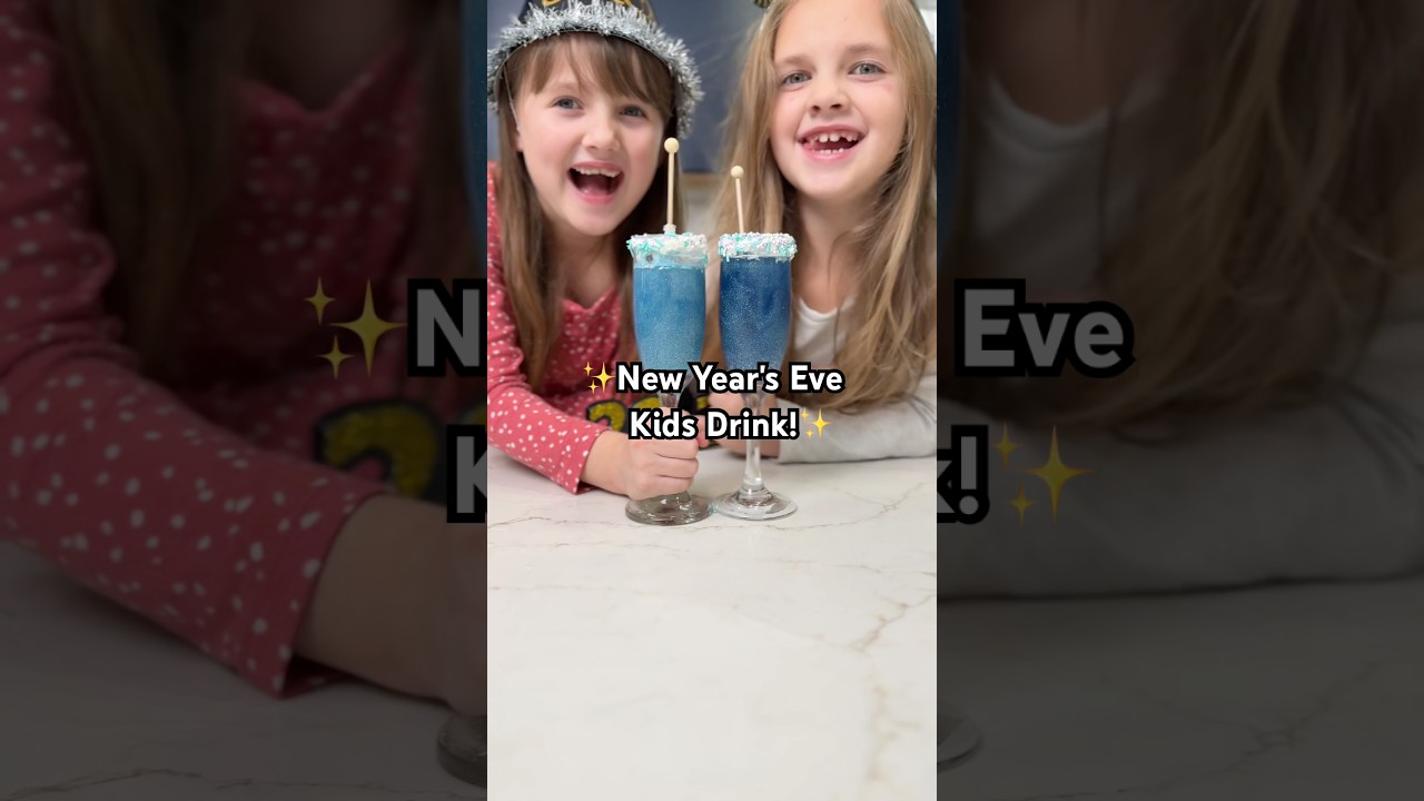 New Year's Eve Drink! 🥳 #momlife #newyear #funfood #2025
