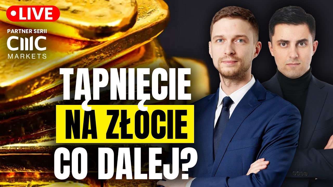 ZŁOTO spada. DOLAR się umacnia. WAŻNA ZMIANA!