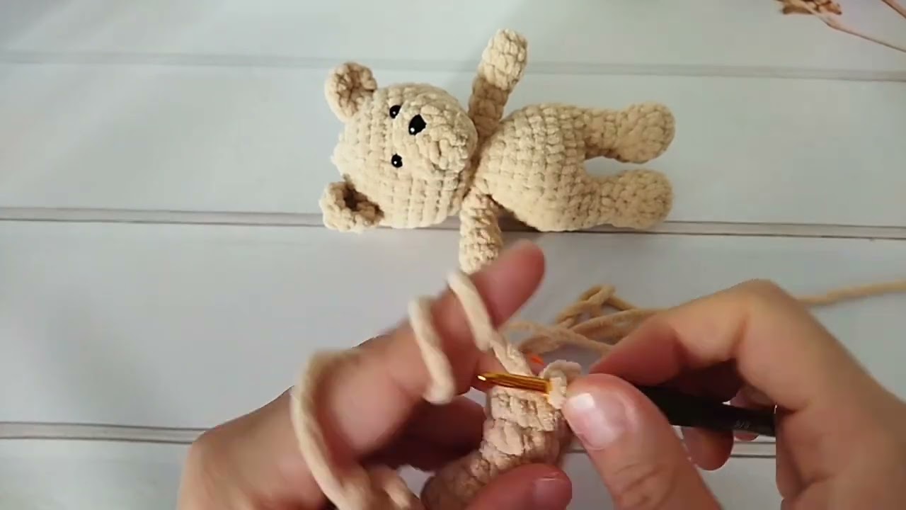 Bir saatte örülebilen sevimli ayıcık 👍🐻