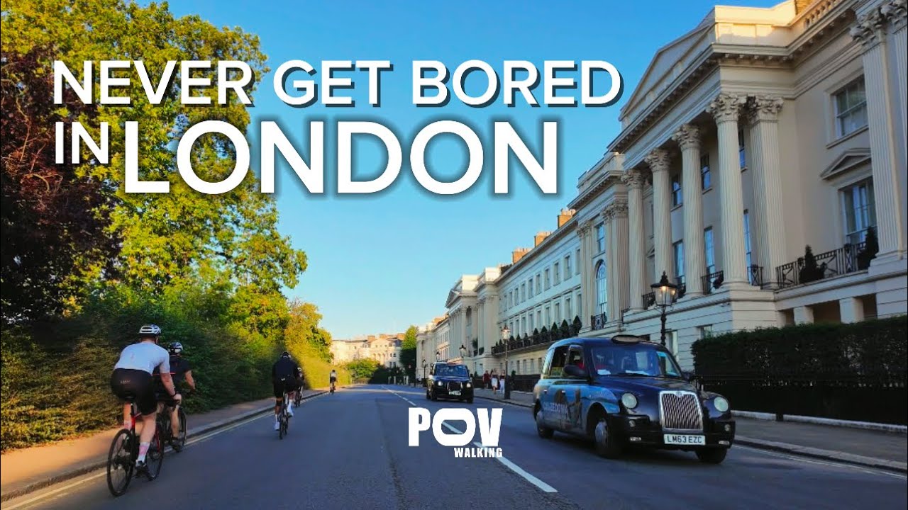 LONDON’S THE MOST EXPENSIVE RESIDENTIAL AREA⭐️DRIVING TOUR 2024 UK🇬🇧FULL HDR