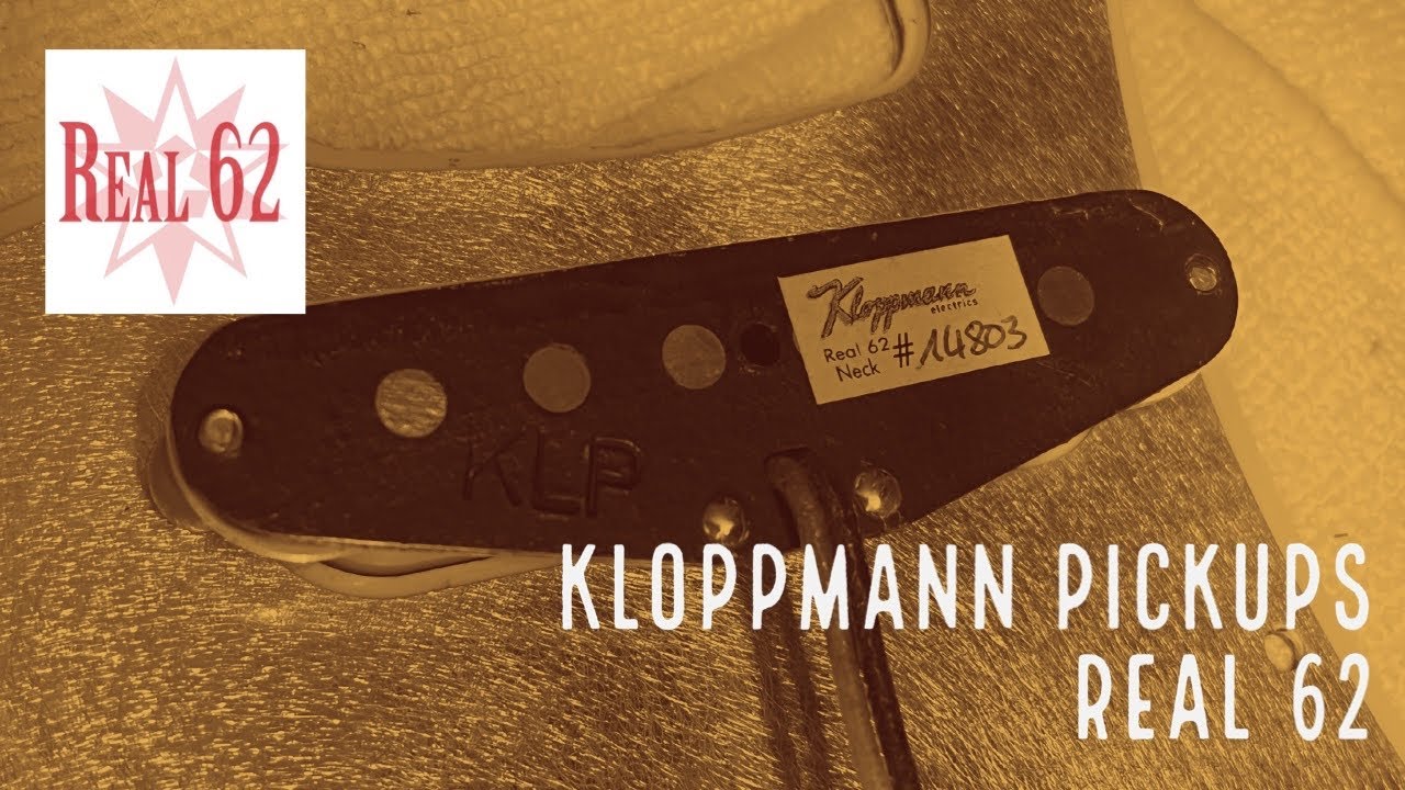 Звукосниматели Kloppmann Real 62 Strat - Демо