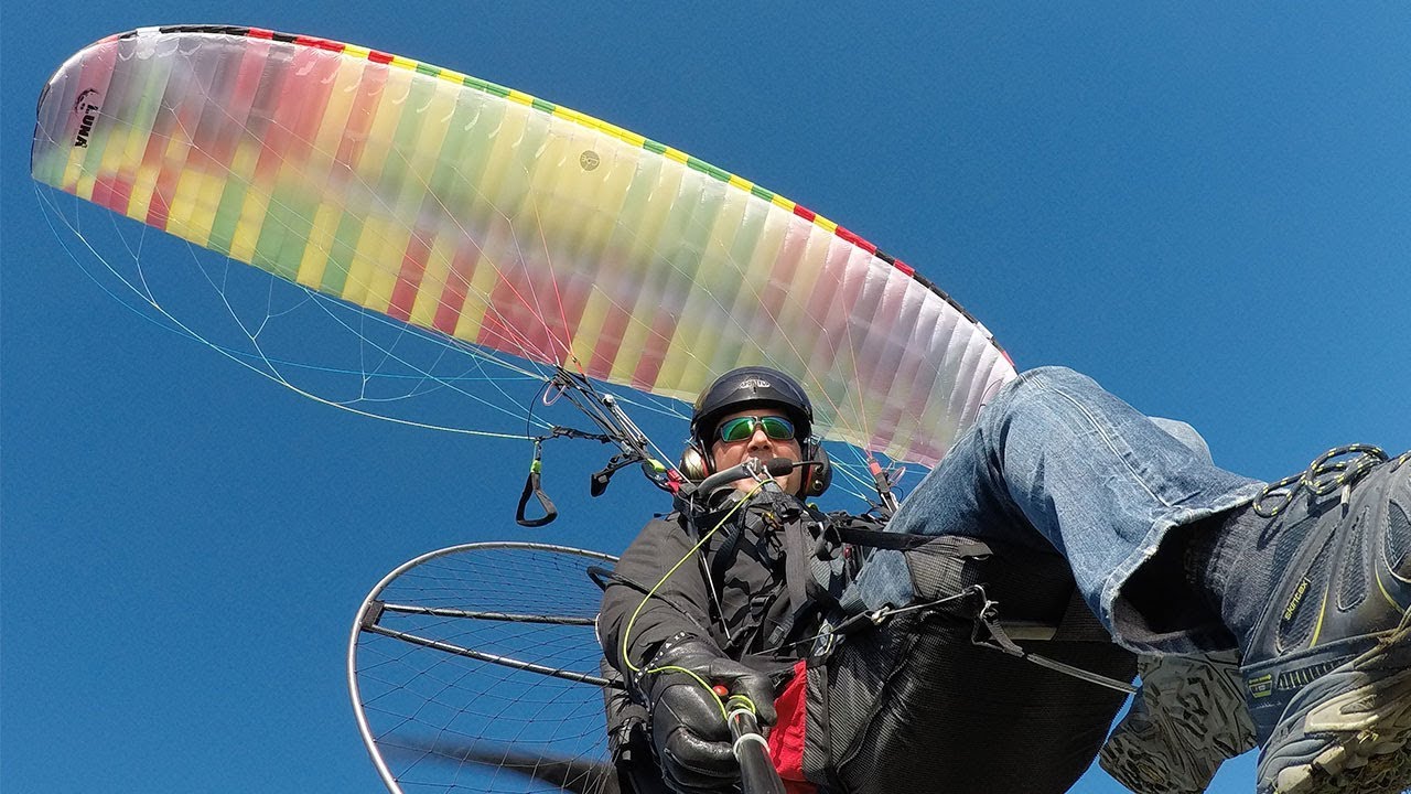 BGD Luna 2, Dudek Warp e ITV Piper y paramotores Air Conception