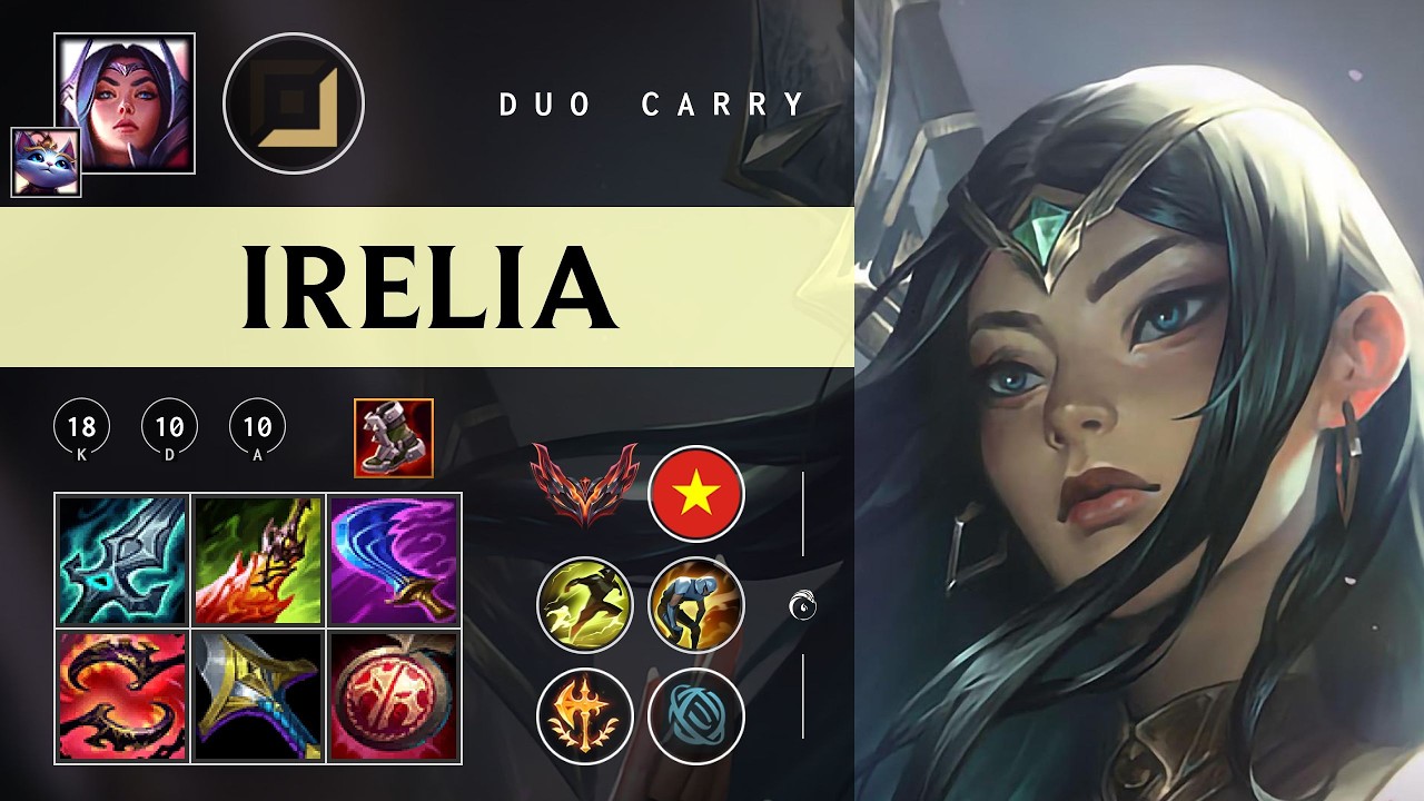 Irelia ADC vs Tristana - VN Grandmaster Patch 26.04