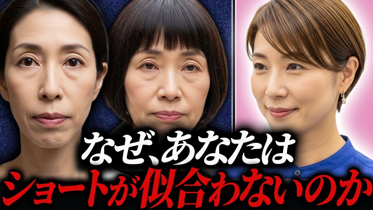 【悲報】9割が勘違いしている|なぜショートが似合わないのかを美容師が徹底解説します。