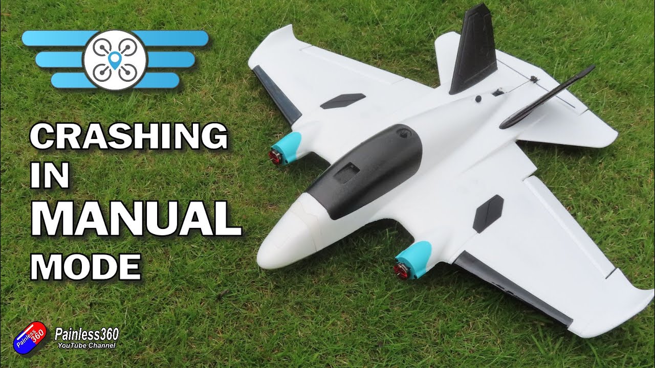 Why does my INAV plane/wing want to crash in MANUAL mode?