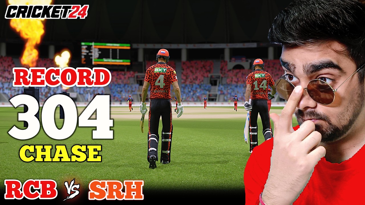 Record Beak 304* Chase RCB Vs SRH IPL 2025 (Hardest Mode)