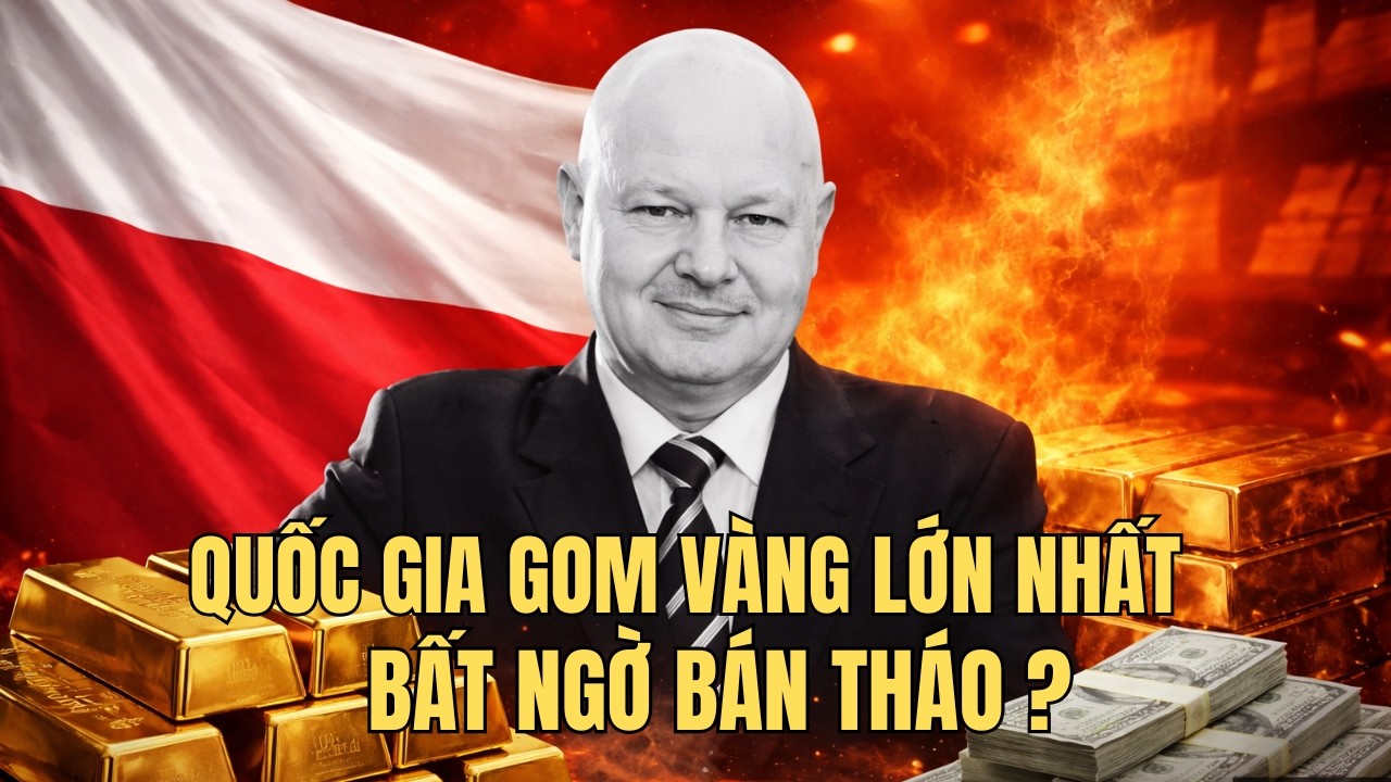 Cú Sốc Vàng Toàn Cầu: Ngân Hàng Trung Ương Sắp Bán Tháo 13 Tỷ Đô Vàng Dự Trữ?