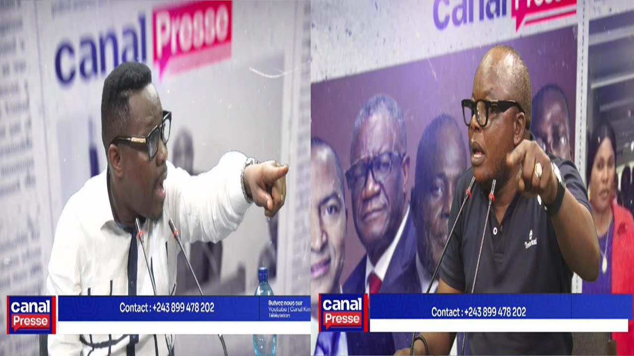 CANAL PRESSE : SUKA NA DEBAT YVES BUYA L'HOMME DE TOILETTAGE TECHNIQUE NA MAITRE JOEL KITENGE UDPS
