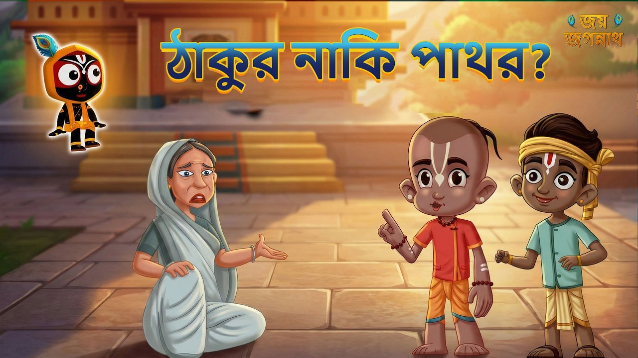 ঠাকুর নাকি পাথর | Jay Jagannath Bangla | Official Bangla Animated Series | Episode 42