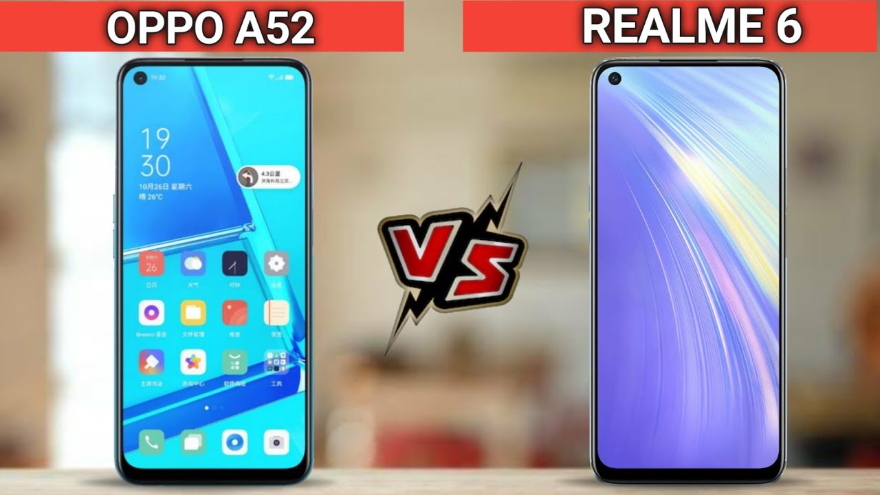Oppo A52 vs Realme 6 | Full Comparison | Realme 6 vs Oppo A52  | Reivew | Full Specification