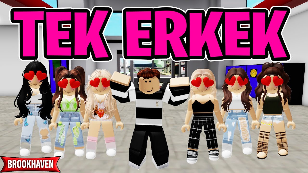 OKULDAKİ TEK ERKEK ( KIZLAR PAYLAŞAMADI ) ROBLOX BROOKHAVEN RP #roblox #brookhaven #rp