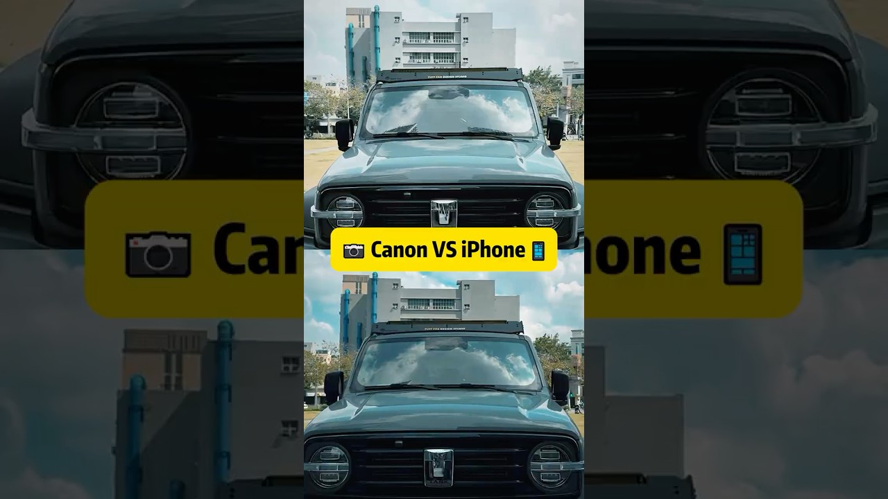 🔥🔥Canon 6D Mark Ⅱ vs. iPhone 16 Pro 📷 What differences?