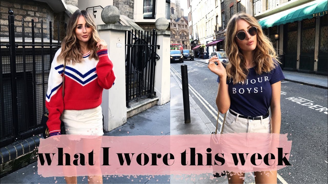 WHAT I WORE THIS WEEK | SOPHIE MILNER | FASHION SLAVE