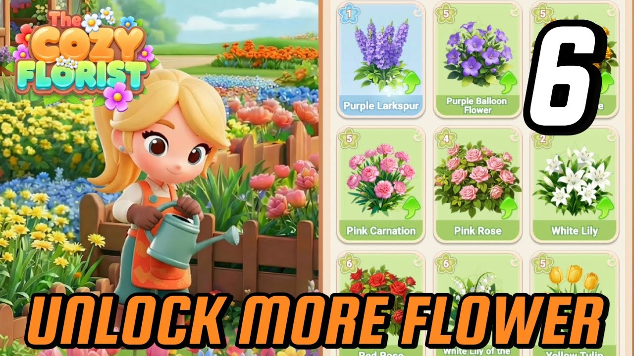 THE COZY FLORIST - GAMEPLAY (PART 6)