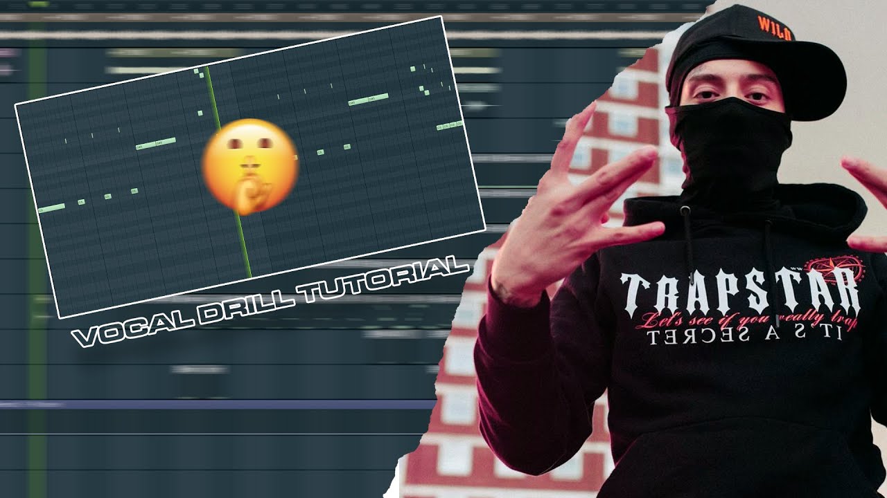 How To Turn Your Vocals Into Hard UK Drill Beats For Central Cee | UK Drill Tutorial 2021 | FL 20