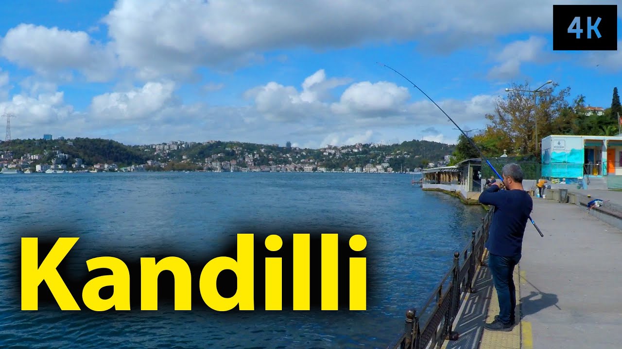 Kandilli neighborhood - walking tour 2021 - Istanbul 4k