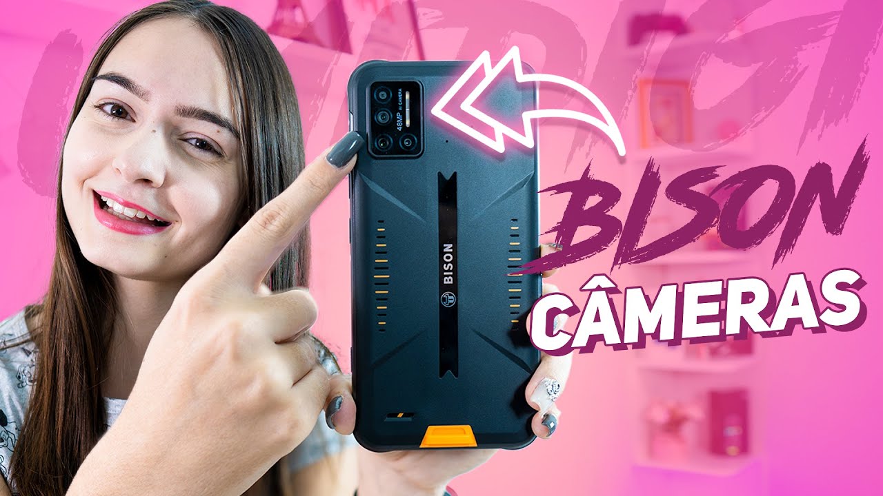 UMIDIGI BISON - Saiba AGORA as FUNCIONALIDADES das CÂMERAS DELE!