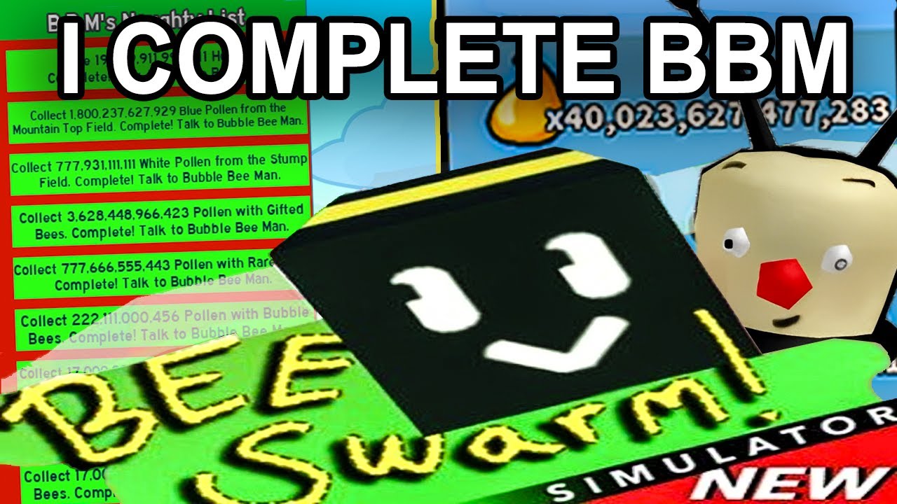 The BBM Quest - Bee Swarm Simulator Supercut