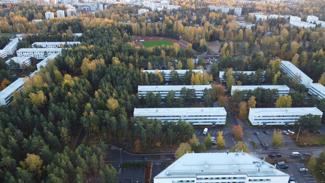 Vanha Vuosaari (Drone ilmakuvaa)