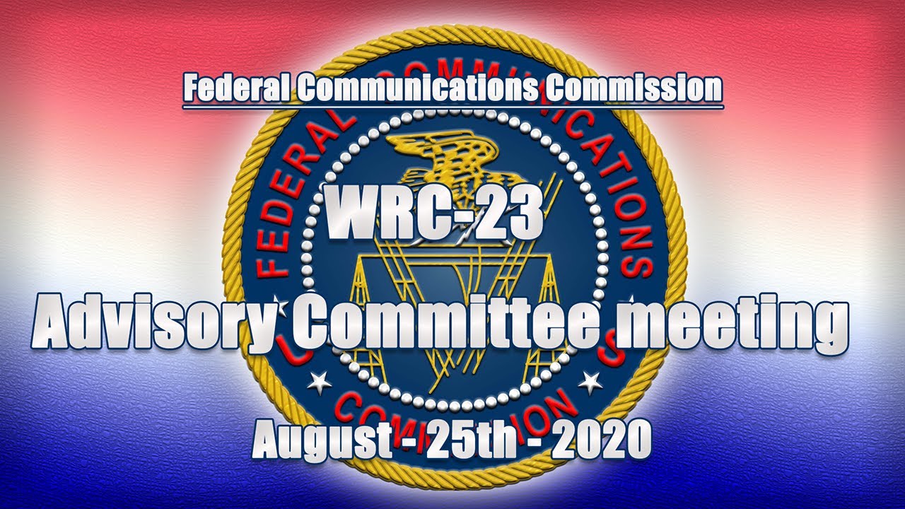 WRC-23 Advisory Committee - First Meeting